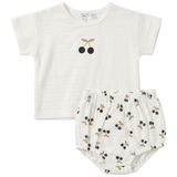 Baby Panty Set With Cherry Print