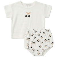 Baby Panty Set With Cherry Print