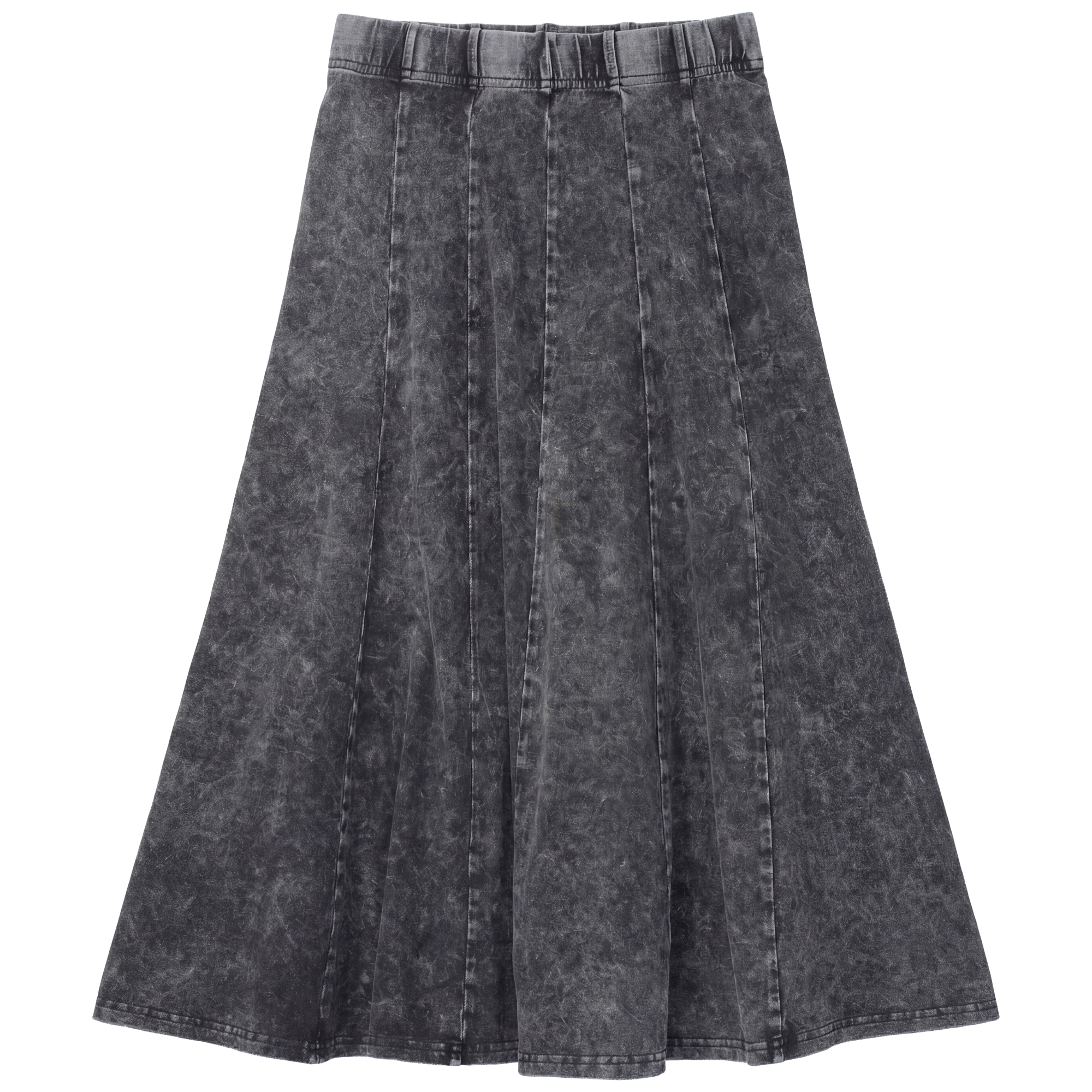 Girls Washed Panelled Skirt