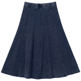 Girls Washed Panelled Skirt