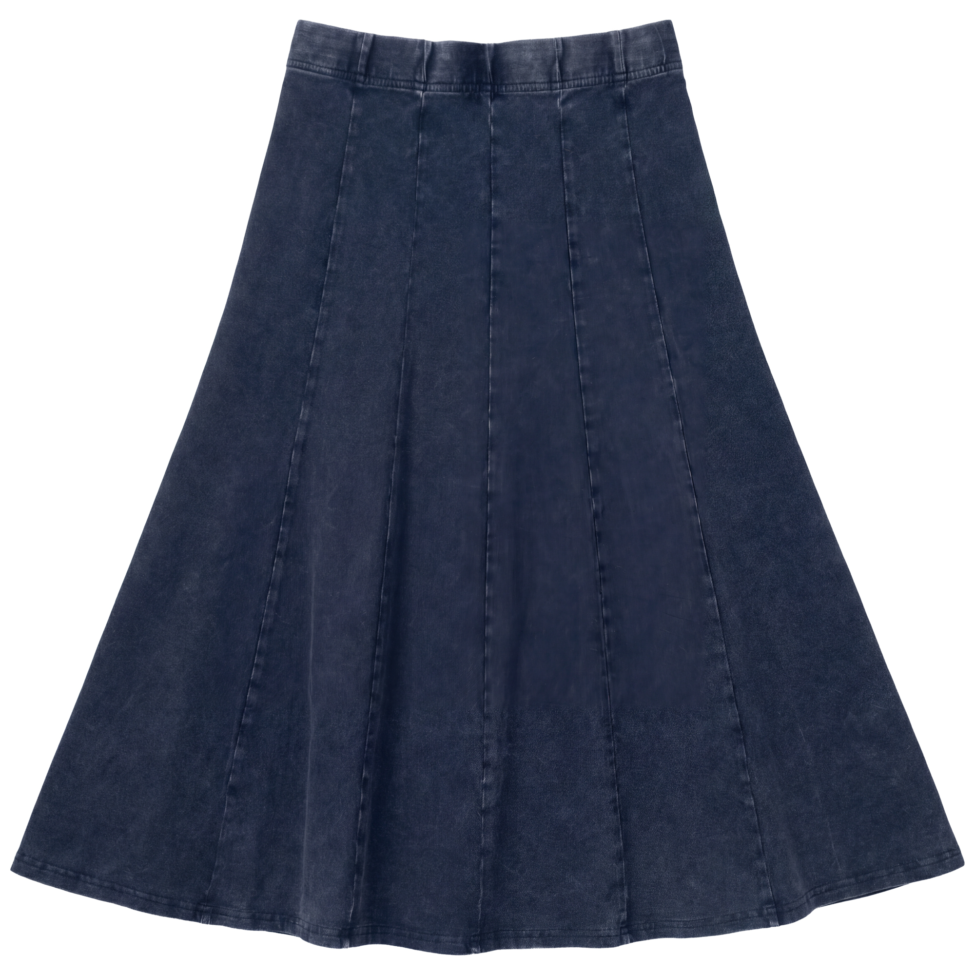 Girls Washed Panelled Skirt