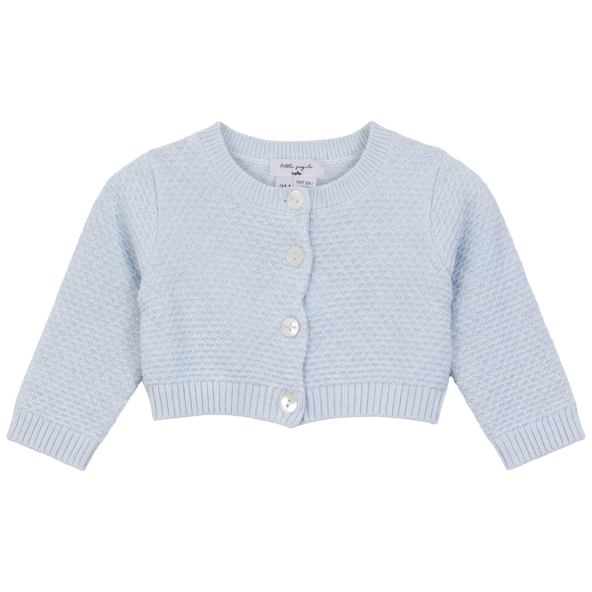 Baby Crop Knit Cardigan