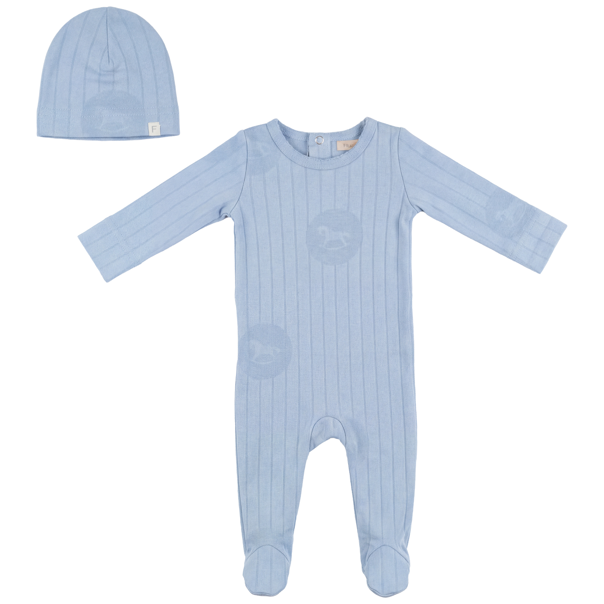 Baby Onesie With Rocking Horse Print