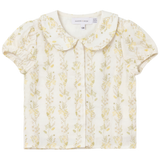 Floral Blouse With Puff Sleeve