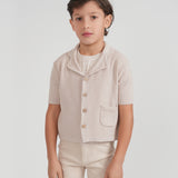 Boys Jacket In Knit