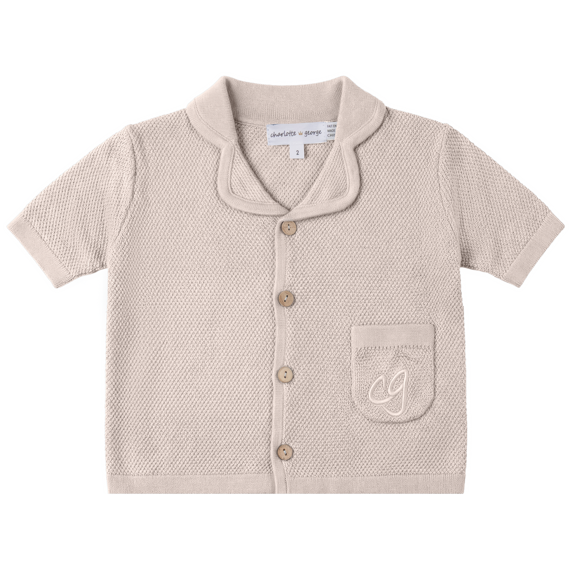 Boys Jacket In Knit