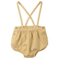 Baby Overall In Solid Woven