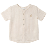 Boys Shirt In Cotton Striped Fabric
