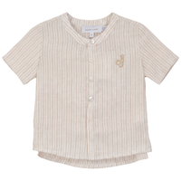 Boys Shirt In Cotton Striped Fabric