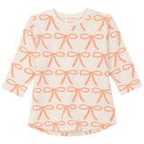 Girls Top With Bows Print
