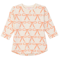 Girls Top With Bows Print