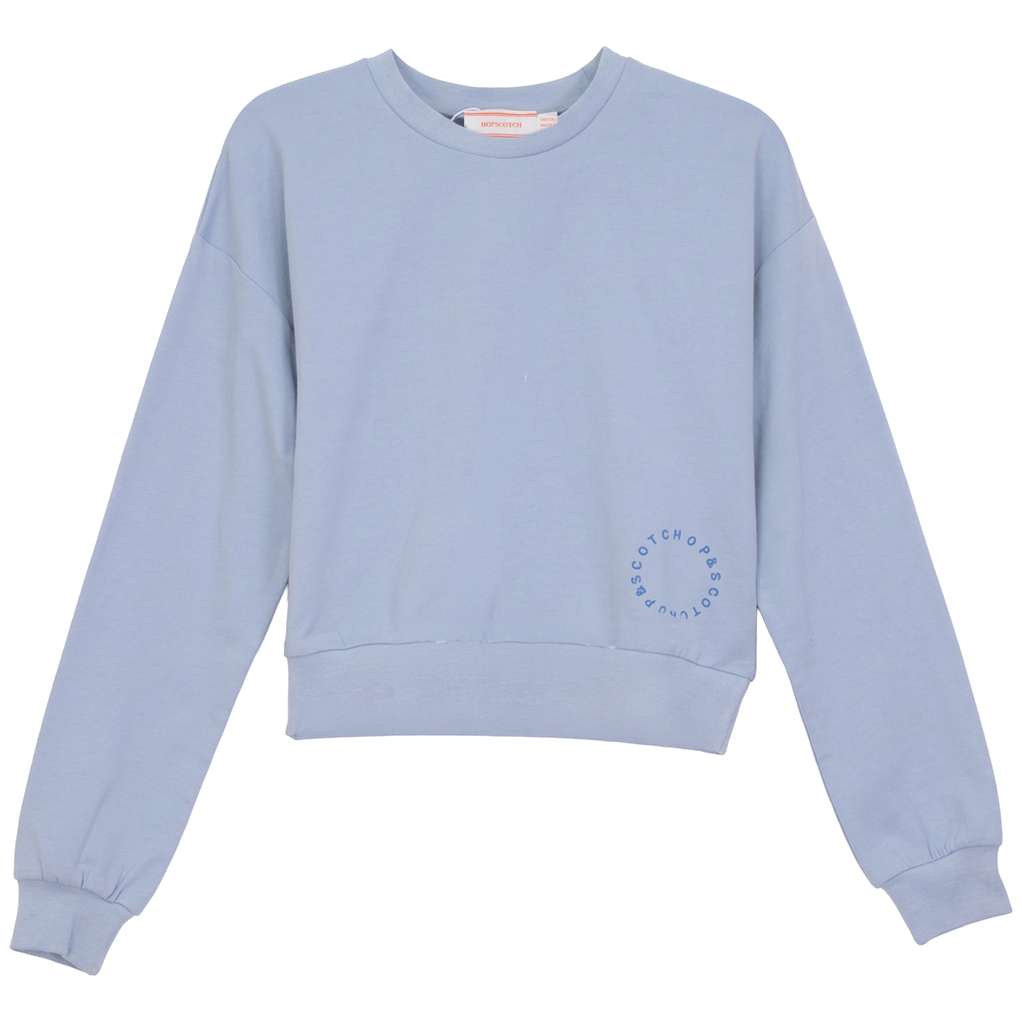 Girls Cotton Spandex Crop Top