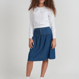 Girls Cotton Spandex Crop Top