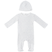 Baby Flower Pointelle Footie