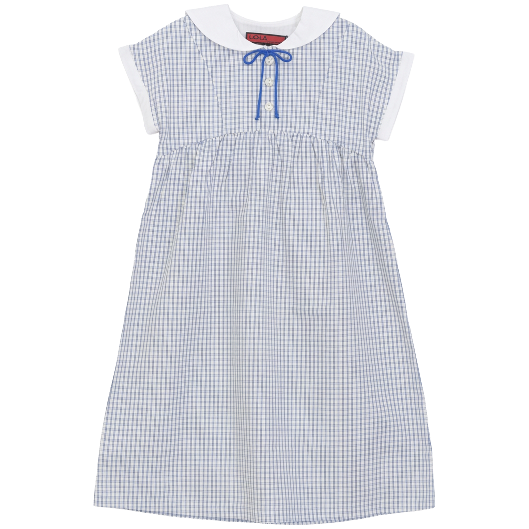 Girls Maxi Dress With Sailor Collar