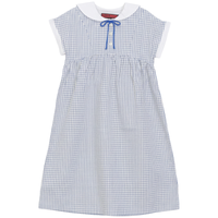 Girls Maxi Dress With Sailor Collar