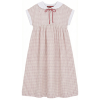 Girls Maxi Dress With Sailor Collar