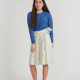 Girls 2 PCS Set With Pointelle Cardigan
