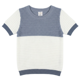 Boys Multi Textured Knit Top