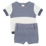 Boys Multi Textured Knit 2 PCS Set