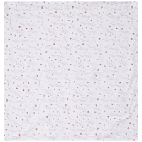 Baby Modal All Over Floral and Mushroom Print Blanket