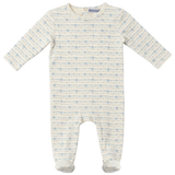 Baby Stripped Dotted Heart and Star Onesie