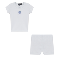 Cotton Spandex 'Berry Box' Boys 2 PC Set