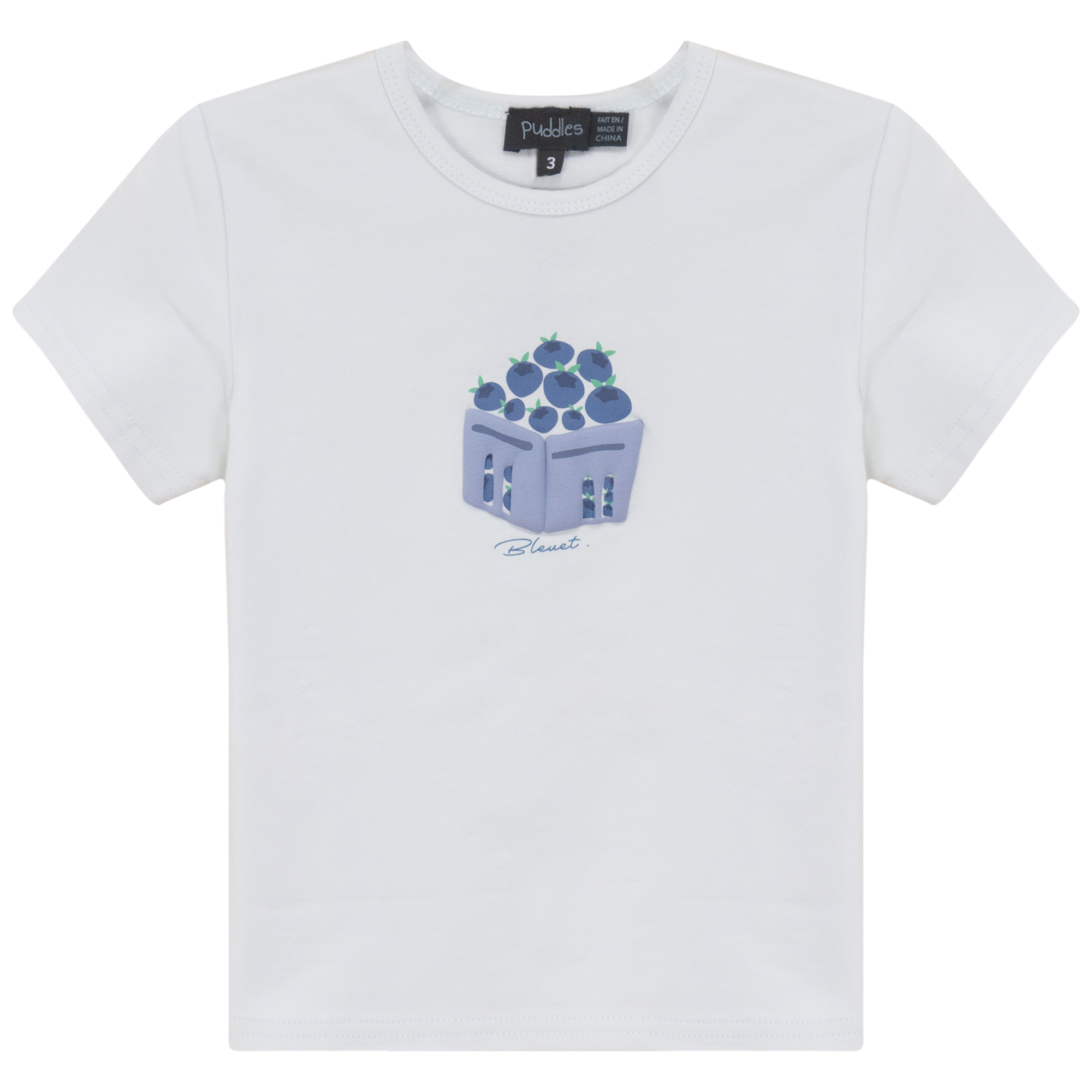 Cotton Spandex 'Berry Box' Boys T Shirt
