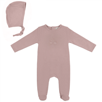 Baby Modal Embossed Cherry Layette