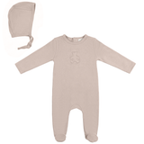 Baby Modal Embossed Bear Layette