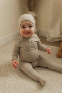 Baby Modal Embossed Bear Layette