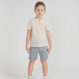 Boys Printed Gauze Shirt