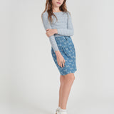 Girls Ribbed Striped T Shirt