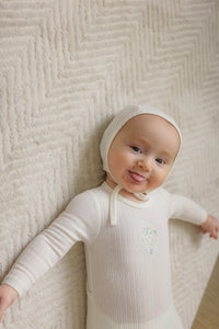 Baby Cotton Pointelle Boys Hot Air Balloon Layette