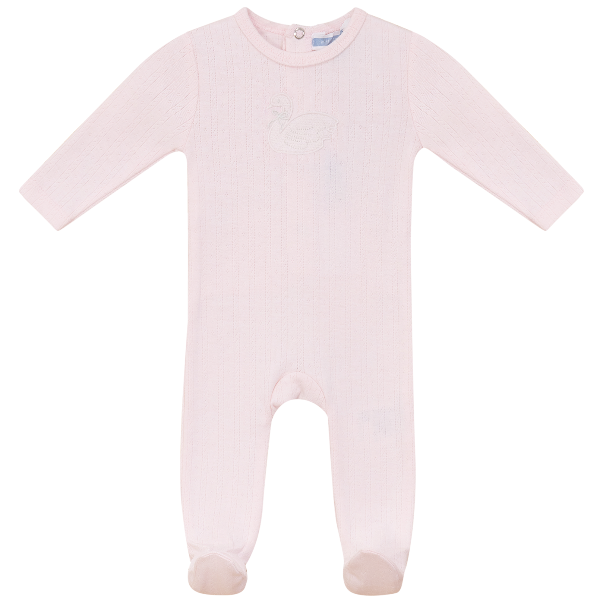 Baby Cotton Pointelle Bird Girls layette