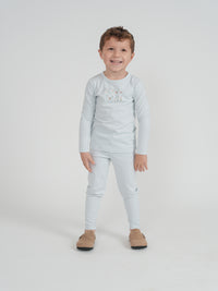 Cotton Spandex Boys Bon Nuit 2 PC