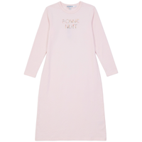 Girls Cotton Spandex "Bonne Nuit" Nightgown