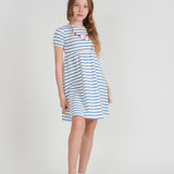 Girls Cotton Spandex "Tag Collection" Dress