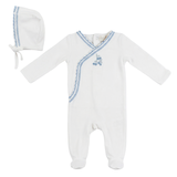 Baby Cotton Spandex Boys Wrap Layette With Cherries