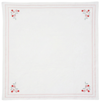 Baby Cotton Spandex Girls Blanket With Cherries
