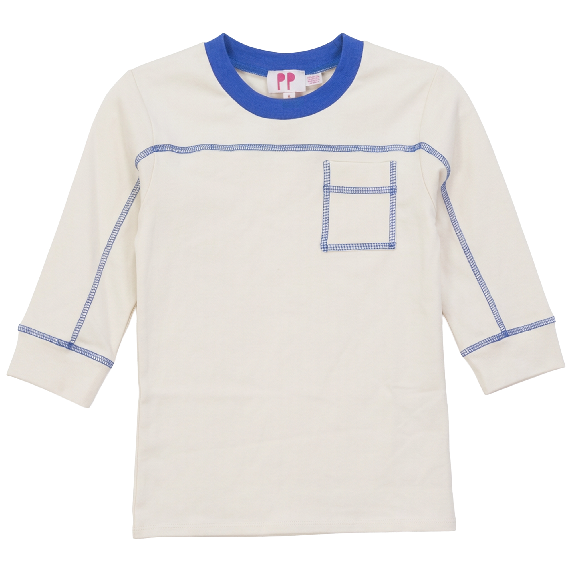 Color Block Girls Camp T Shirt