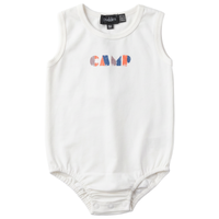 Boys Multi Color Stripes Print Onesie