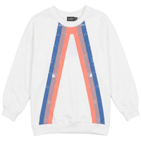 Girls Multi Color Stripes Print T Shirt
