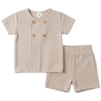 Seersucker Boys Wrap Jacket Set