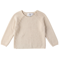 Boys Wrap Cotton Knit Cardigan