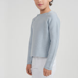 Boys Wrap Cotton Knit Cardigan