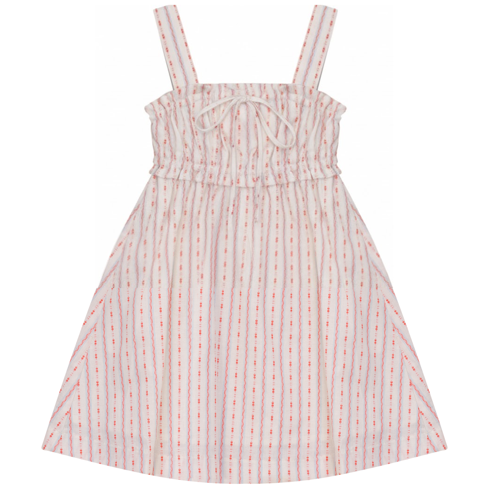 Girls Cotton Striped Design Jumper