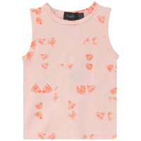 Faded Printed Sleeveless Top And Shorts Set