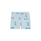 Faded Printed Sleeveless Top And Shorts Set