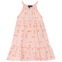Girls Faded Printed Tiered Jumper